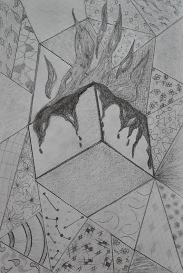 Drawing - Abstract Sketch 01